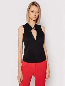 Patrizia Pepe Γυναίκες Μπλουζάκια Μπλουζάκι 8C0489/AC93-K103 Μαύρο Regular Fit Μαύρο