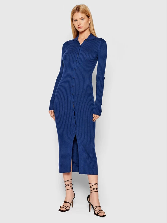 Patrizia Pepe Γυναίκες Πλεκτά Φορέματα Φόρεμα υφασμάτινο 8A0865/A9G2-C886 Σκούρο μπλε Slim Fit Σκούρο μπλε 3 Patrizia Pepe Γυναίκες Πλεκτά Φορέματα Φόρεμα υφασμάτινο 8A0865/A9G2-C886 Σκούρο μπλε Slim Fit Σκούρο μπλε