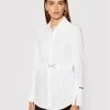 Patrizia Pepe Γυναίκες Casual Πουκάμισα Πουκάμισο 8C0464/AB01-W103 Λευκό Slim Fit Λευκό -Patrizia Pepe Κατάστημα unnamed file 1030