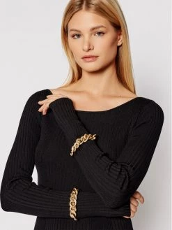 Patrizia Pepe Γυναίκες Πλεκτά Φορέματα Φόρεμα υφασμάτινο 8A0881/A9K4-K103 Μαύρο Slim Fit Μαύρο -Patrizia Pepe Κατάστημα unnamed file 1057