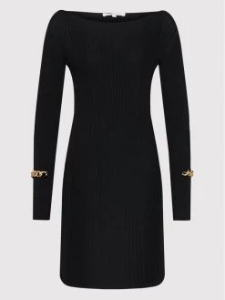 Patrizia Pepe Γυναίκες Πλεκτά Φορέματα Φόρεμα υφασμάτινο 8A0881/A9K4-K103 Μαύρο Slim Fit Μαύρο -Patrizia Pepe Κατάστημα unnamed file 1058