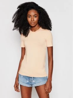 Patrizia Pepe Γυναίκες T-shirts T-Shirt 8M1201/A13-R711 Πορτοκαλί Regular Fit Πορτοκαλί