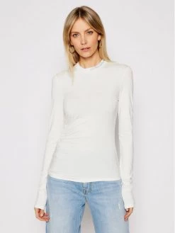 Patrizia Pepe Γυναίκες Μπλουζάκια Μπλουζάκι 8M1203/A13-W146 Λευκό Slim Fit Λευκό