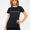 Patrizia Pepe Γυναίκες T-shirts T-Shirt 8M1190/A4V5-K103 Μαύρο Regular Fit Μαύρο -Patrizia Pepe Κατάστημα unnamed file 1119