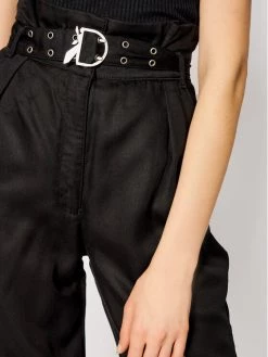 Patrizia Pepe Γυναίκες Υφασμάτινα Παντελόνια Παντελόνι υφασμάτινο 2P1312/A9B8-K103 Μαύρο Regular Fit Μαύρο -Patrizia Pepe Κατάστημα unnamed file 1153