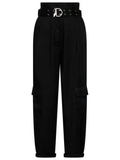 Patrizia Pepe Γυναίκες Υφασμάτινα Παντελόνια Παντελόνι υφασμάτινο 2P1312/A9B8-K103 Μαύρο Regular Fit Μαύρο -Patrizia Pepe Κατάστημα unnamed file 1154