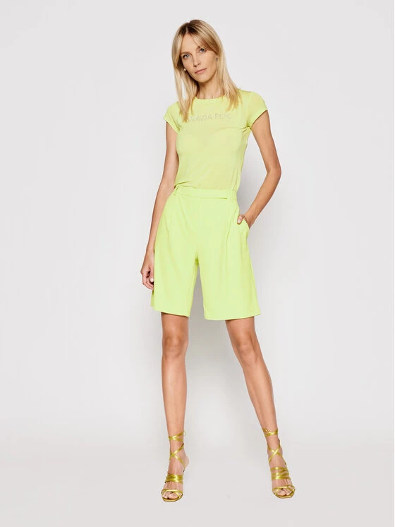 Patrizia Pepe Γυναίκες T-shirts T-Shirt 2M4063/A9A1-Y400 Πράσινο Regular Fit Πράσινο 4 Patrizia Pepe Γυναίκες T-shirts T-Shirt 2M4063/A9A1-Y400 Πράσινο Regular Fit Πράσινο - Image 2