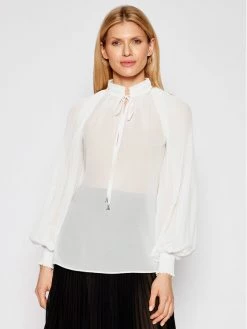 Patrizia Pepe Γυναίκες Μπλουζάκια Μπλουζάκι 2C1261/A3ZQ-W146 Λευκό Regular Fit Λευκό