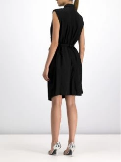 Patrizia Pepe Γυναίκες Φορέματα σε Στυλ Πουκάμισο & Σεμιζιέ Φόρεμα πουκάμισο 2J2222/A3KN-K103 Μαύρο Regular Fit Μαύρο -Patrizia Pepe Κατάστημα unnamed file 1203