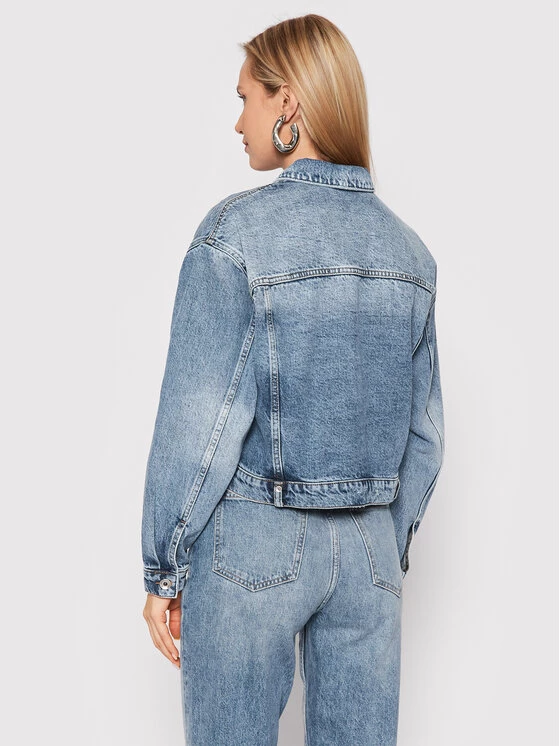 Patrizia Pepe Γυναίκες Τζιν Μπουφάν Τζιν μπουφάν 8O0005/D1WZB-C901 Μπλε Slim Fit Μπλε 5 Patrizia Pepe Γυναίκες Τζιν Μπουφάν Τζιν μπουφάν 8O0005/D1WZB-C901 Μπλε Slim Fit Μπλε - Image 3