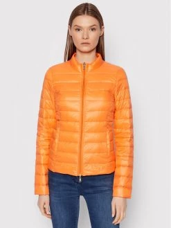 Patrizia Pepe Γυναίκες Χειμωνιάτικα Μπουφάν Μπουφάν πουπουλένιο CO0178/A503 J2T9 Πορτοκαλί Slim Fit Πορτοκαλί