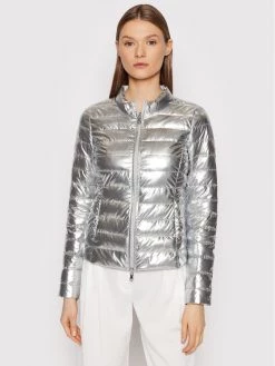 Patrizia Pepe Γυναίκες Πουπουλένια Μπουφάν Μπουφάν πουπουλένιο 8O0178/A503-J2U2 Ασημί Regular Fit Ασημί