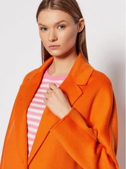 Patrizia Pepe Γυναίκες Χειμωνιάτικα Παλτά Μάλλινο παλτό 8O0004/A006-R743 Πορτοκαλί Regular Fit Πορτοκαλί -Patrizia Pepe Κατάστημα unnamed file 1295