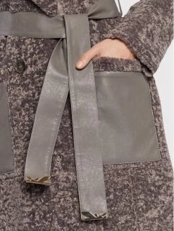 Patrizia Pepe Γυναίκες Μεταβατικά Παλτά Παλτό μεταβατικό 2O0025/E012-S644 Γκρι Regular Fit Γκρι -Patrizia Pepe Κατάστημα unnamed file 130