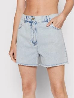 Patrizia Pepe Γυναίκες Τζιν Σορτς Τζιν σορτσάκια 2P1425/D011-C912 Μπλε Regular Fit Μπλε