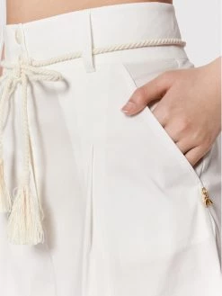 Patrizia Pepe Γυναίκες Υφασμάτινα Σορτς Σορτς υφασμάτινο 2P1414/A23-W336 Λευκό Relaxed Fit Λευκό -Patrizia Pepe Κατάστημα unnamed file 1311