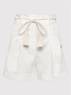 Patrizia Pepe Γυναίκες Υφασμάτινα Σορτς Σορτς υφασμάτινο 2P1414/A23-W336 Λευκό Relaxed Fit Λευκό -Patrizia Pepe Κατάστημα unnamed file 1312