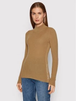 Patrizia Pepe Γυναίκες Ζιβάγκο 2M4144/A9N0-B729 Καφέ Slim Fit Καφέ