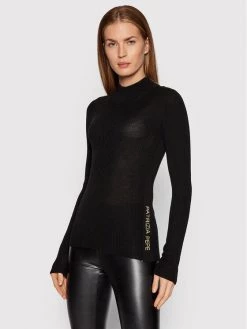 Patrizia Pepe Γυναίκες Ζιβάγκο 2M4144/A9N0-A9N0 Μαύρο Slim Fit Μαύρο