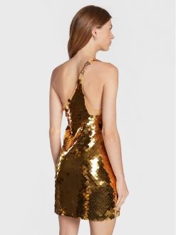 Patrizia Pepe Γυναίκες Κοκτέιλ Φορέματα Φόρεμα κοκτέιλ 2A2468/A179-Y405 Χρυσό Slim Fit Χρυσό -Patrizia Pepe Κατάστημα unnamed file 134