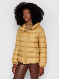 Patrizia Pepe Γυναίκες Πουπουλένια Μπουφάν Μπουφάν πουπουλένιο 2S1353/A9M1-B729 Μπεζ Regular Fit Μπεζ