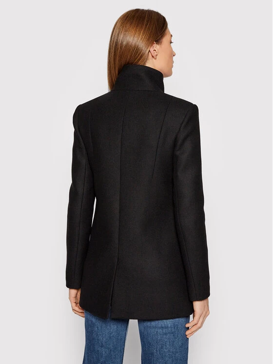 Patrizia Pepe Γυναίκες Μεταβατικά Παλτά Μάλλινο παλτό 2S1388/A9S5-K103 Μαύρο Regular Fit Μαύρο 5 Patrizia Pepe Γυναίκες Μεταβατικά Παλτά Μάλλινο παλτό 2S1388/A9S5-K103 Μαύρο Regular Fit Μαύρο - Image 3
