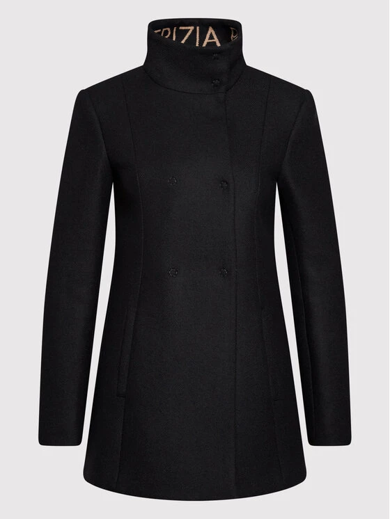 Patrizia Pepe Γυναίκες Μεταβατικά Παλτά Μάλλινο παλτό 2S1388/A9S5-K103 Μαύρο Regular Fit Μαύρο 8 Patrizia Pepe Γυναίκες Μεταβατικά Παλτά Μάλλινο παλτό 2S1388/A9S5-K103 Μαύρο Regular Fit Μαύρο - Image 6