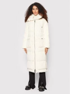 Patrizia Pepe Γυναίκες Χειμωνιάτικα Μπουφάν Μπουφάν πουπουλένιο 2S1357/A9N8-W329 Μπεζ Regular Fit Μπεζ