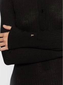 Patrizia Pepe Γυναίκες Πλεκτά Φορέματα Φόρεμα υφασμάτινο 2A2436/KM36-K103 Μαύρο Slim Fit Μαύρο -Patrizia Pepe Κατάστημα unnamed file 141