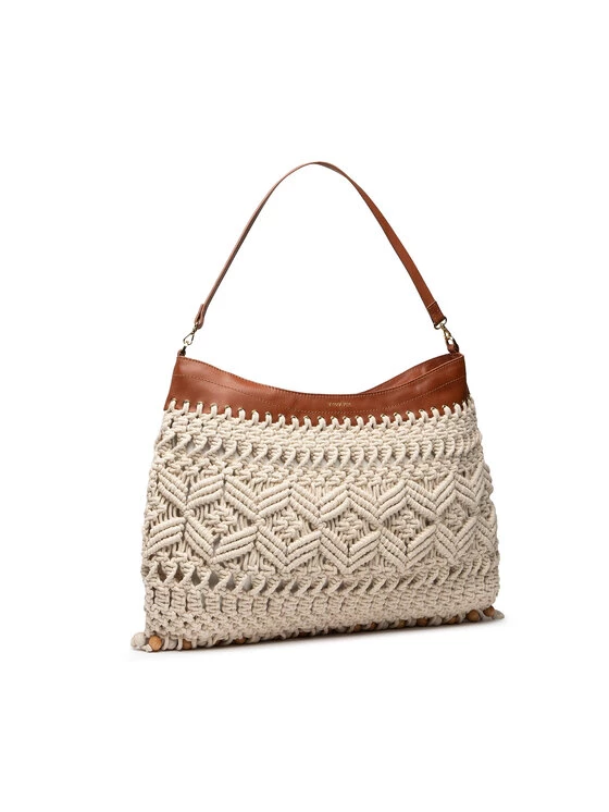 Patrizia Pepe Γυναίκες Τσάντες με Χερούλι Τσάντα 2B0005/K029-W134 Μπεζ Μπεζ 3 Patrizia Pepe Γυναίκες Τσάντες με Χερούλι Τσάντα 2B0005/K029-W134 Μπεζ Μπεζ - Image 2