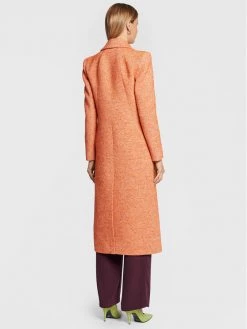Patrizia Pepe Γυναίκες Μεταβατικά Παλτά Μάλλινο παλτό 2O0017/A165-J2Y3 Πορτοκαλί Regular Fit Πορτοκαλί -Patrizia Pepe Κατάστημα unnamed file 149