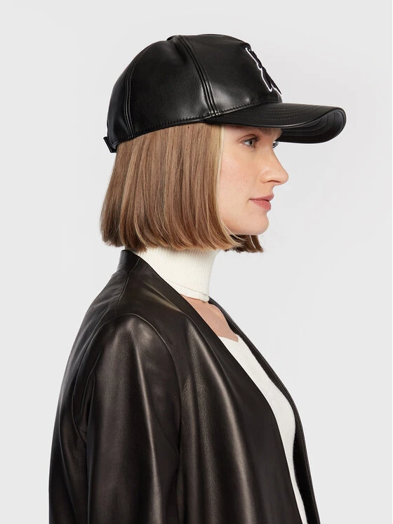 Patrizia Pepe Γυναίκες Καπέλα Jockey Σκούφος 8F1650/E005-K103 Μαύρο Μαύρο 4 Patrizia Pepe Γυναίκες Καπέλα Jockey Σκούφος 8F1650/E005-K103 Μαύρο Μαύρο - Image 2