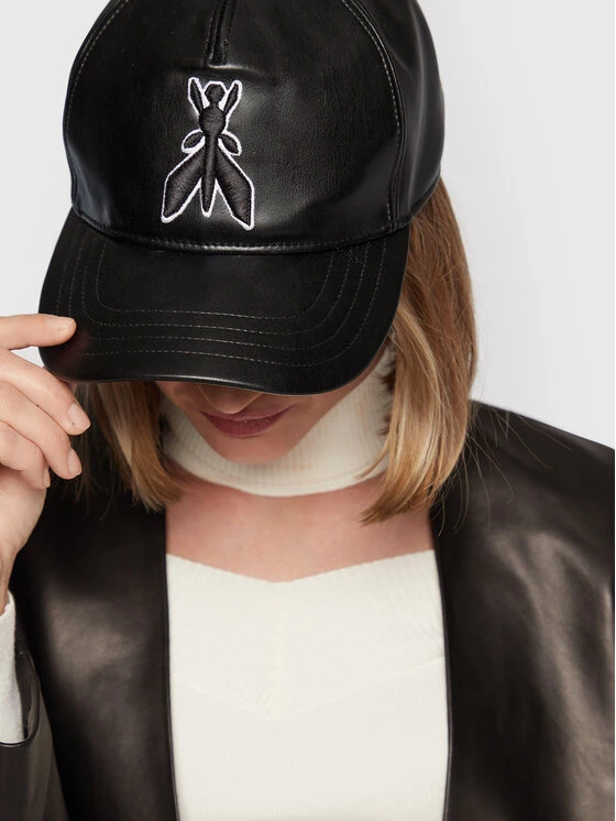 Patrizia Pepe Γυναίκες Καπέλα Jockey Σκούφος 8F1650/E005-K103 Μαύρο Μαύρο 5 Patrizia Pepe Γυναίκες Καπέλα Jockey Σκούφος 8F1650/E005-K103 Μαύρο Μαύρο - Image 3