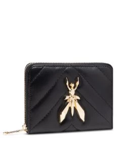 Patrizia Pepe Γυναίκες Πορτοφόλια Μεγάλο Πορτοφόλι Γυναικείο CQ0021/L004-K103 Μαύρο Μαύρο