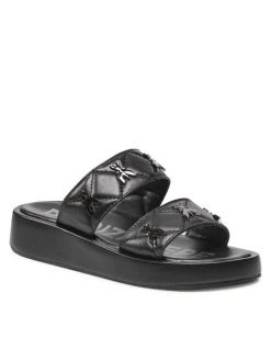 Patrizia Pepe Γυναίκες Παντόφλες PJ176.01 Μαύρο Μαύρο