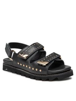 Patrizia Pepe Γυναίκες Σανδάλια PJ120.01 S Μαύρο Μαύρο