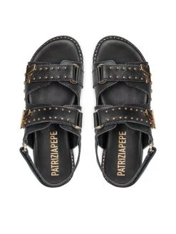 Patrizia Pepe Γυναίκες Σανδάλια PJ120.01 S Μαύρο Μαύρο -Patrizia Pepe Κατάστημα unnamed file 1593