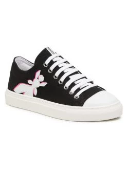Patrizia Pepe Γυναίκες Κοντά Sneakers Πάνινα παπούτσια 2VA258/A9D9-K103 Μαύρο Μαύρο