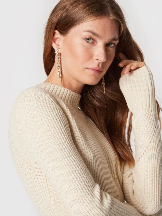 Patrizia Pepe Γυναίκες Πλεκτά Φορέματα Φόρεμα υφασμάτινο 2A2454/K9O3-W337 Μπεζ Regular Fit Μπεζ 6 Patrizia Pepe Γυναίκες Πλεκτά Φορέματα Φόρεμα υφασμάτινο 2A2454/K9O3-W337 Μπεζ Regular Fit Μπεζ - Image 4