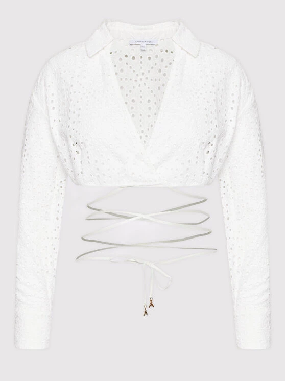 Patrizia Pepe Γυναίκες Μπλουζάκια Μπλουζάκι 2C1380/A078-W336 Λευκό Slim Fit Λευκό 7 Patrizia Pepe Γυναίκες Μπλουζάκια Μπλουζάκι 2C1380/A078-W336 Λευκό Slim Fit Λευκό - Image 5