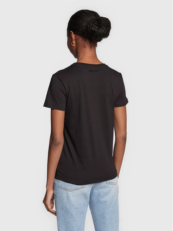 Patrizia Pepe Γυναίκες T-shirts T-Shirt 2M4233/J052-K103 Μαύρο Regular Fit Μαύρο 5 Patrizia Pepe Γυναίκες T-shirts T-Shirt 2M4233/J052-K103 Μαύρο Regular Fit Μαύρο - Image 3