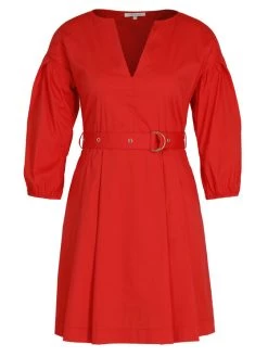 Patrizia Pepe Γυναίκες Καθημερινά Φορέματα Φόρεμα καθημερινό 2A1940/A23-R626 Κόκκινο Regular Fit Κόκκινο -Patrizia Pepe Κατάστημα unnamed file 1772