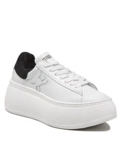 Patrizia Pepe Γυναίκες Κοντά Αθλητικά Αθλητικά 8Z0064/L011-X721 Λευκό Λευκό