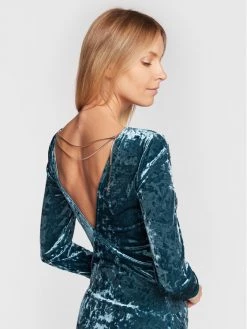 Patrizia Pepe Γυναίκες Κοκτέιλ Φορέματα Φόρεμα κοκτέιλ 2A2437/J050-G536 Μπλε Slim Fit Μπλε -Patrizia Pepe Κατάστημα unnamed file 183