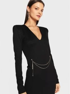 Patrizia Pepe Γυναίκες Κοκτέιλ Φορέματα Φόρεμα κοκτέιλ 2A2469/A9M2-K411 Μαύρο Regular Fit Μαύρο -Patrizia Pepe Κατάστημα unnamed file 192