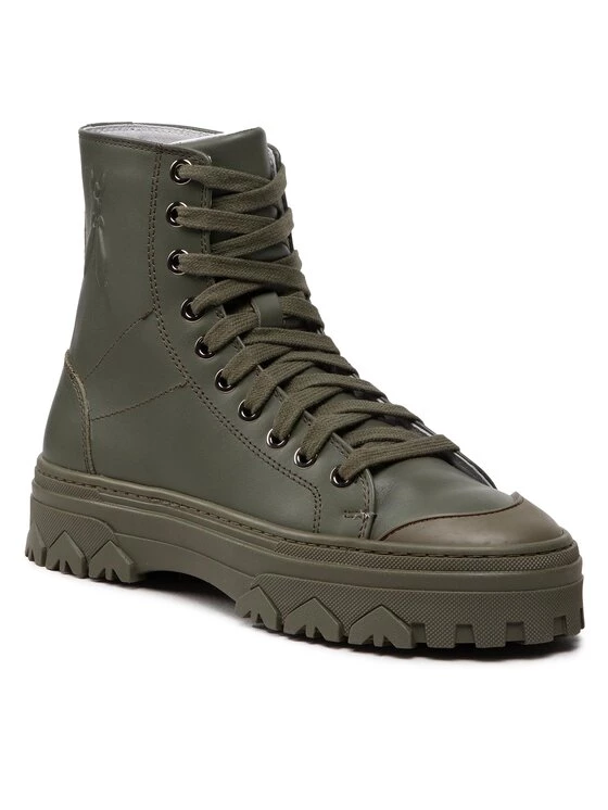 Patrizia Pepe Γυναίκες Μποτάκια 8Z0001/L011-G104 Χακί Χακί 3 Patrizia Pepe Γυναίκες Μποτάκια 8Z0001/L011-G104 Χακί Χακί