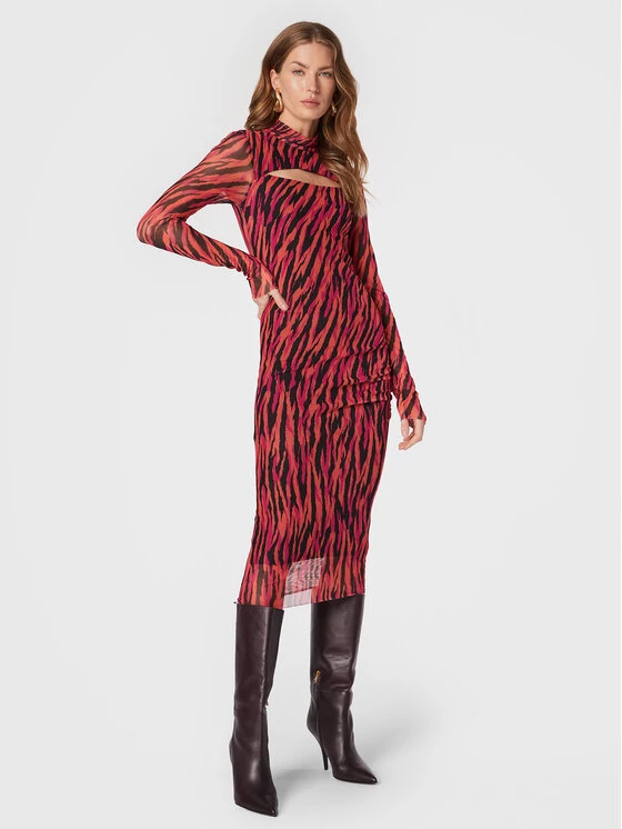 Patrizia Pepe Γυναίκες Κοκτέιλ Φορέματα Φόρεμα κοκτέιλ 2A2466/J067-F581 Πορτοκαλί Slim Fit Πορτοκαλί 4 Patrizia Pepe Γυναίκες Κοκτέιλ Φορέματα Φόρεμα κοκτέιλ 2A2466/J067-F581 Πορτοκαλί Slim Fit Πορτοκαλί - Image 2