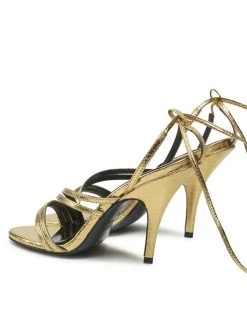 Patrizia Pepe Γυναίκες Σανδάλια 8X0431/L007-Y360 Χρυσό Χρυσό -Patrizia Pepe Κατάστημα unnamed file 2019