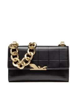 Γυναίκες Τσάντες Βραδινές Τσάντα PATRIZIA PEPE-8B0057 Μαύρο Μαύρο