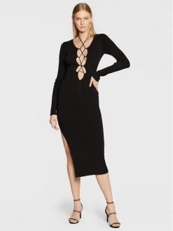 Patrizia Pepe Γυναίκες Κοκτέιλ Φορέματα Φόρεμα κοκτέιλ 2A2433/K7X5-K103 Μαύρο Slim Fit Μαύρο -Patrizia Pepe Κατάστημα unnamed file 215